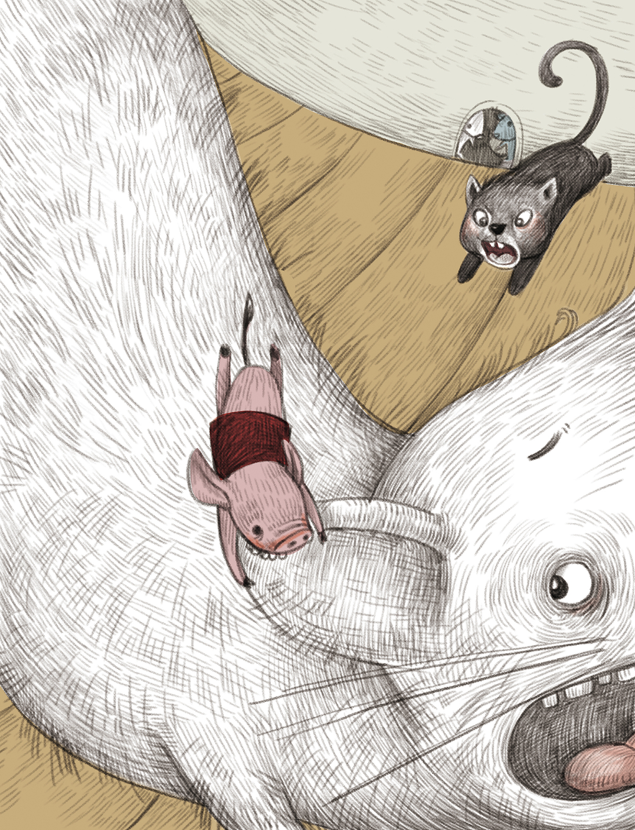 与作家杨鹏合作的插画（图ZMjE5ODk2NDEy） - 儿童插画 - 站酷设计师谛缘花原创素材 - 站酷ZCOOL