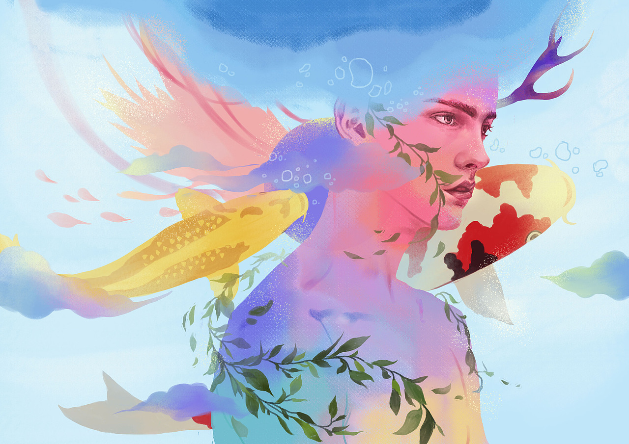 飞鸟集完结汇总（图ZNzY0MzgxMTY=） - 创作习作 - 站酷设计师中下游原创素材 - 站酷ZCOOL