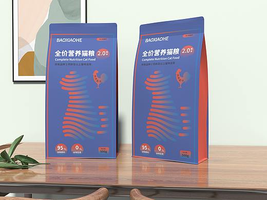 宠物食品包装猫粮包装设计