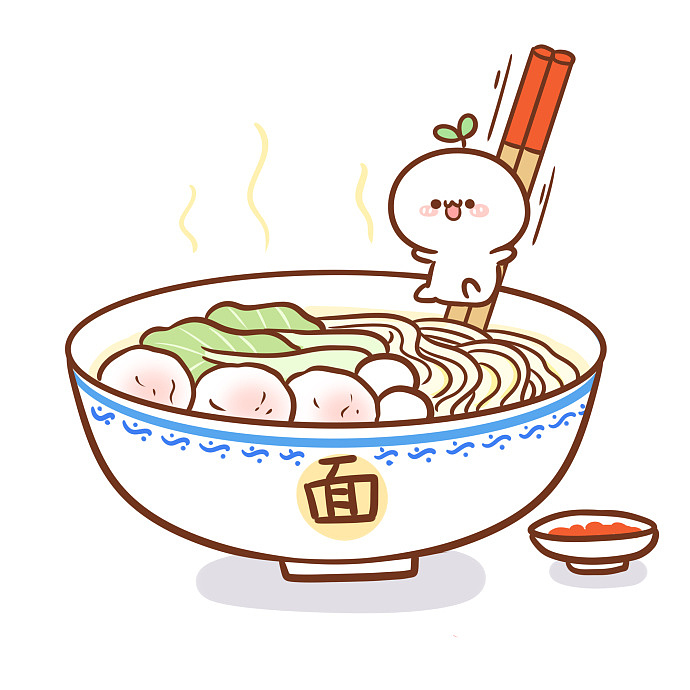 【单图×长草颜团子】团子牌深夜路边摊开张迎客辣（图ZODI4MDczNDQ=） - 单幅漫画 - 站酷设计师十二栋文化原创素材 - 站酷ZCOOL