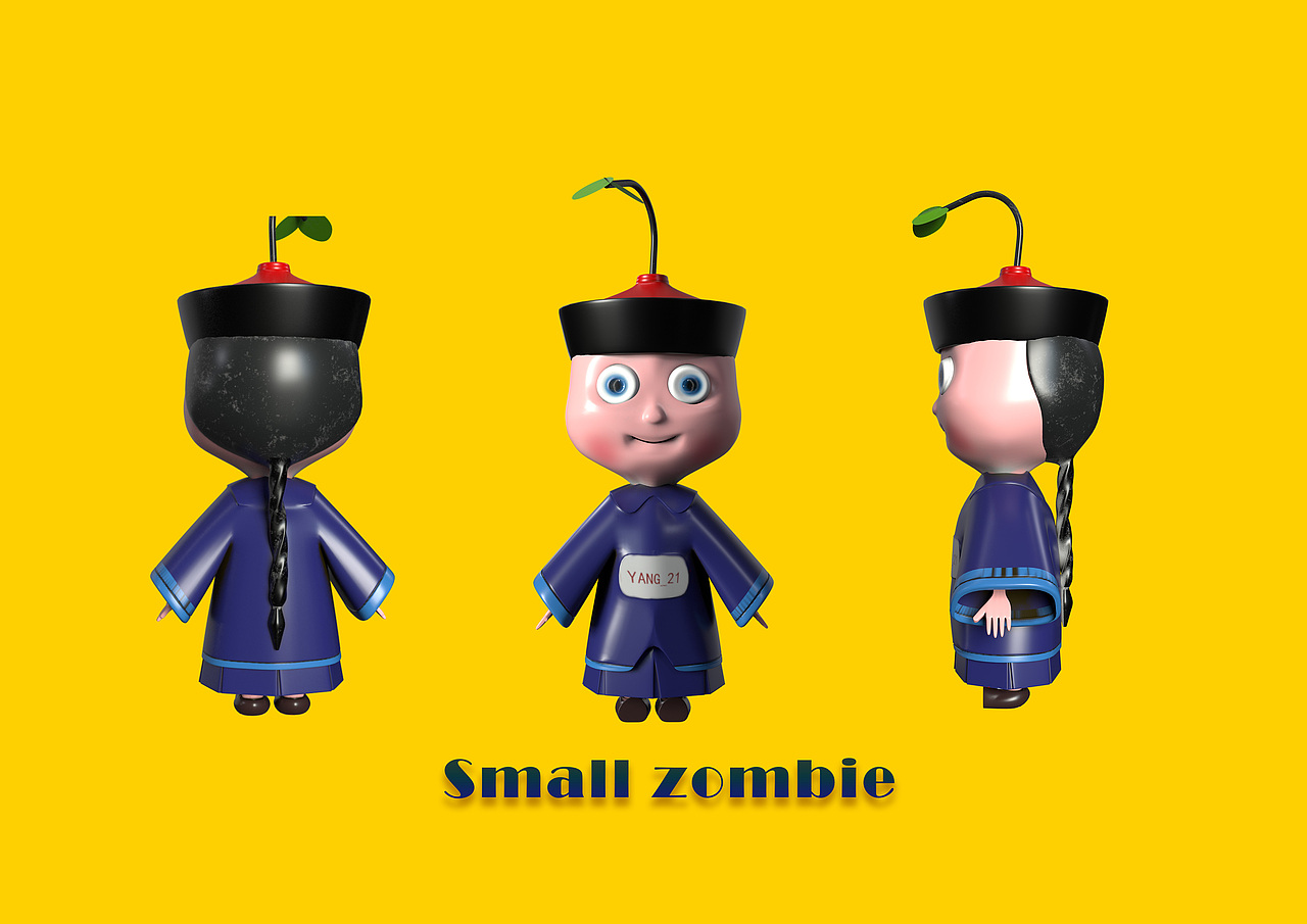 Q版吉祥物练习 第一天