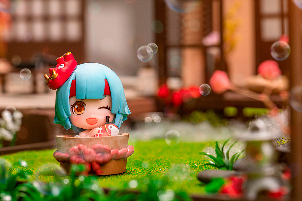 【百鬼幼儿园】温泉系列 q版手办