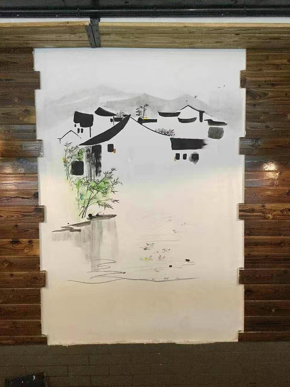 徽派建筑彩绘