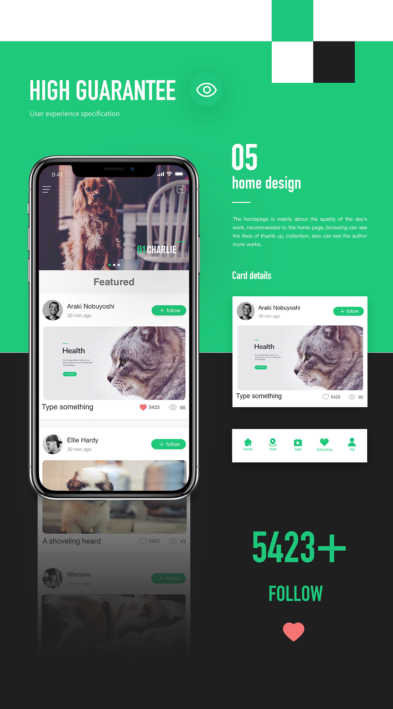 宠物APP概念设计（图ZMTA0NTA0NzIw） - APP界面 - 站酷设计师LY萍617266085原创素材 - 站酷ZCOOL