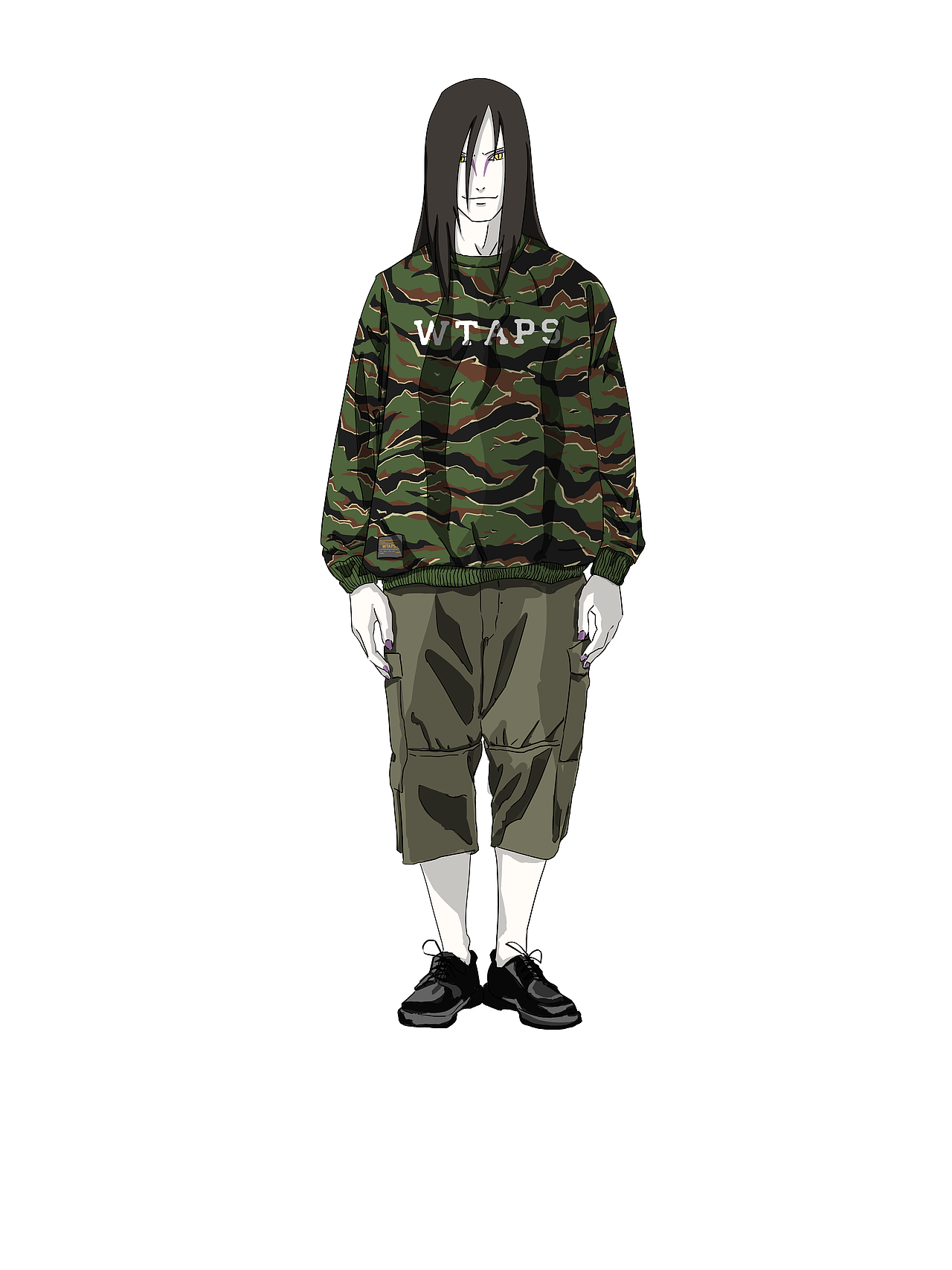 Wtaps x Naruto（图ZMTM0MDY4Njgw） - 新锐潮流插画 - 站酷设计师真心献君原创素材 - 站酷ZCOOL