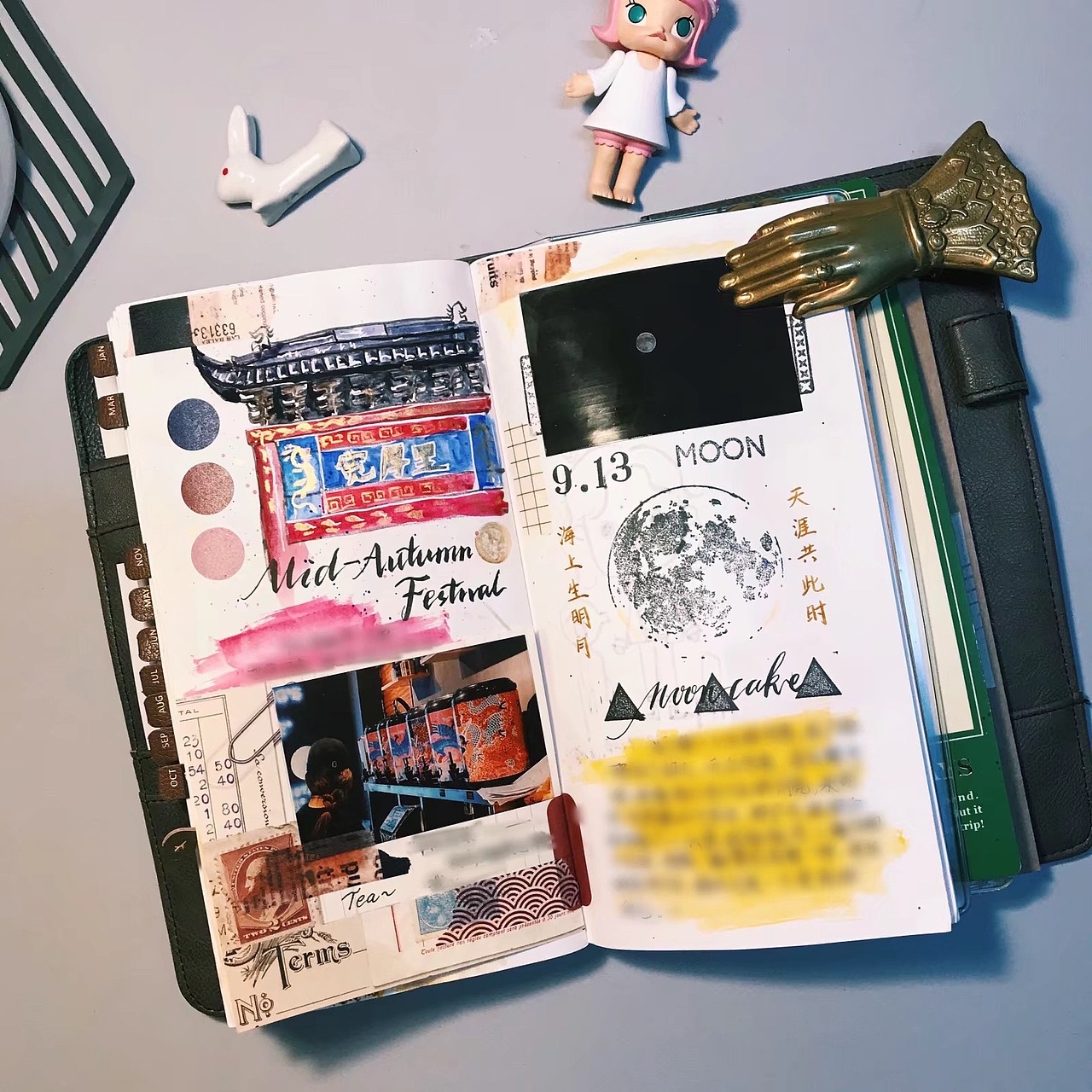 【手帐合集】2016-2020（图ZMjAzMDY5ODg0） - 新锐潮流插画 - 站酷设计师大宝圆子原创素材 - 站酷ZCOOL