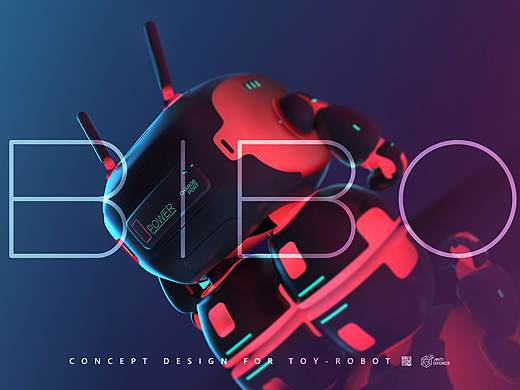 KFGZ[玩具设计]BIBO陪伴型概念机器人玩具设计