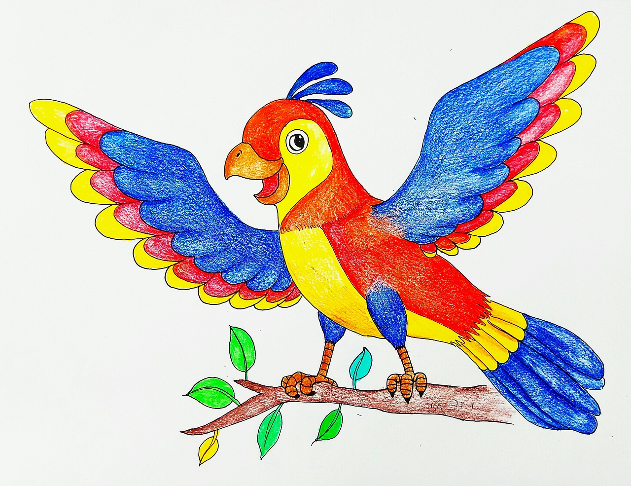 2018年所有彩铅儿童插画绘本合集和部分彩铅植物