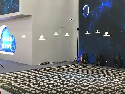 5G展，无人机舞步展示