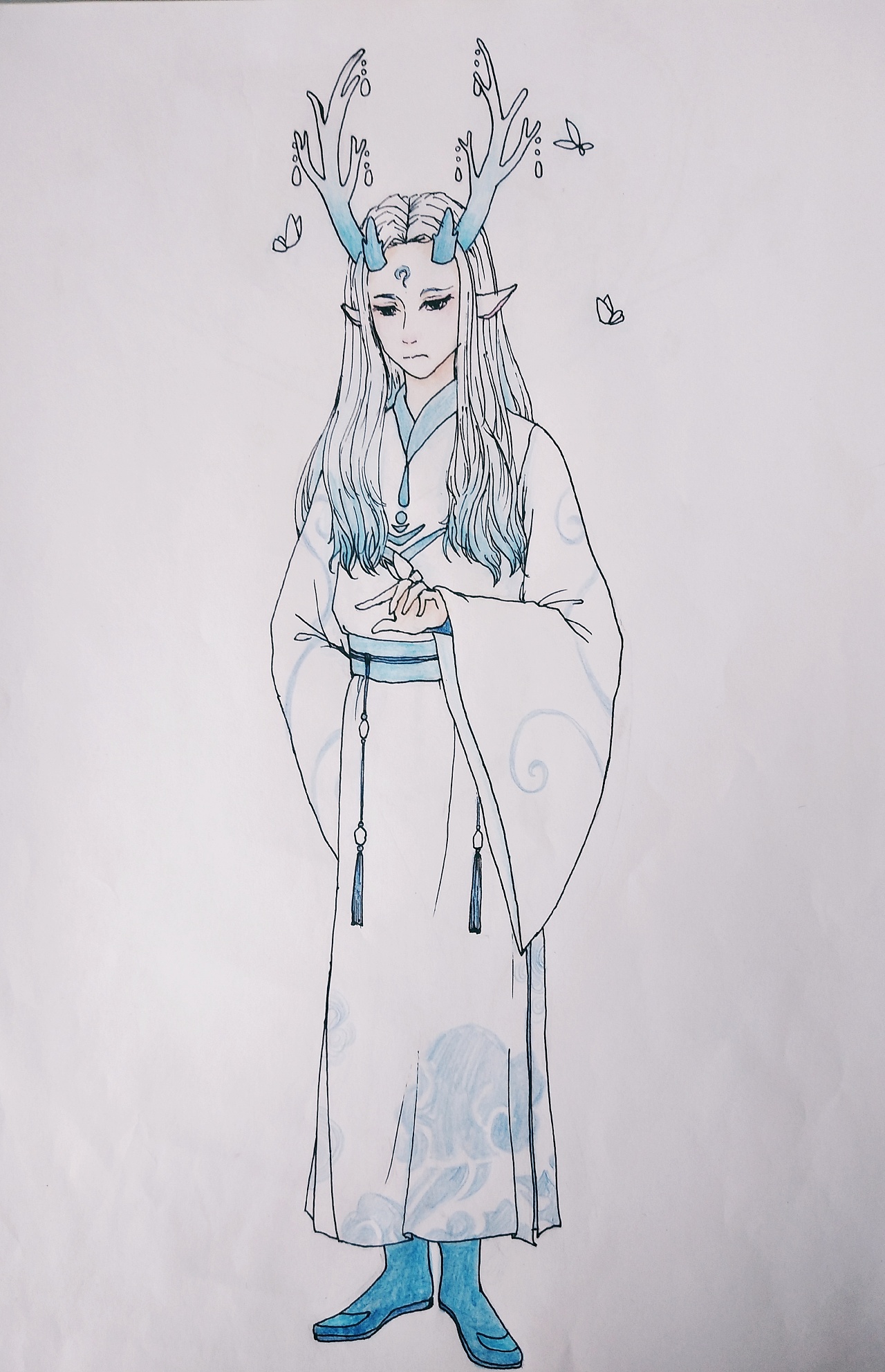 夫诸山海经中最优雅的神兽