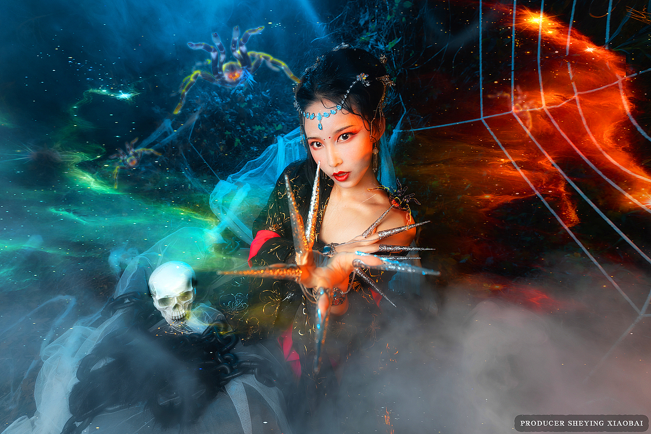 月光宝盒蜘蛛精十三娘