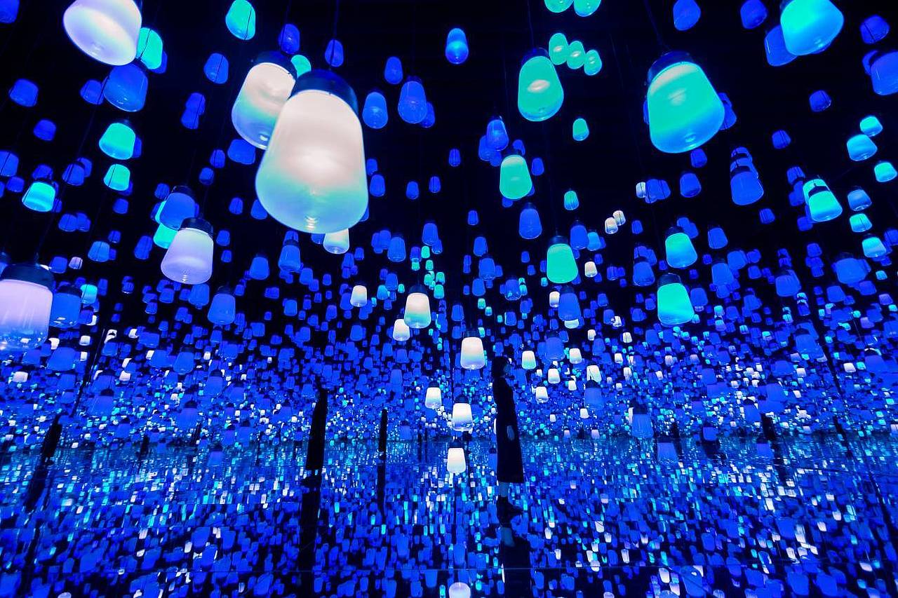 屏住呼吸~美照来了星空艺术馆 光影展巧匠天宫