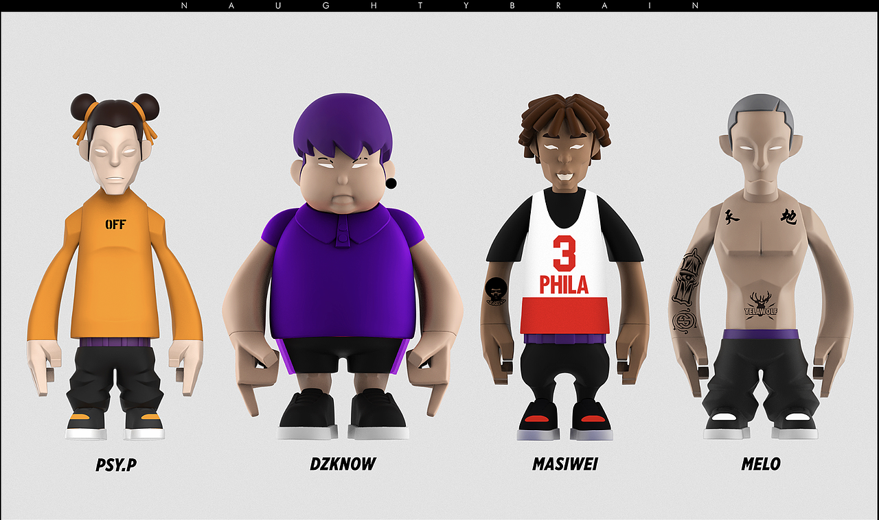 Higher Brothers Art Toys  skrskr~