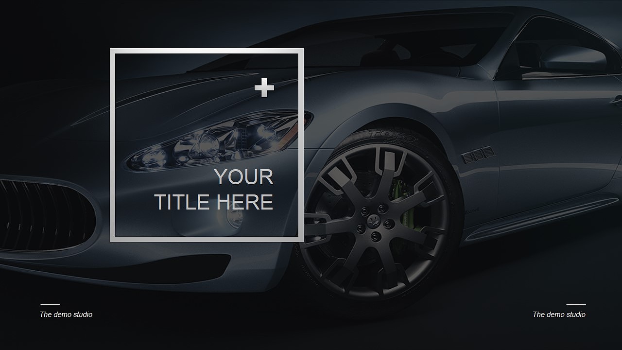 MaseRati玛莎拉蒂汽车商业计划书品牌宣传动态PPT模板