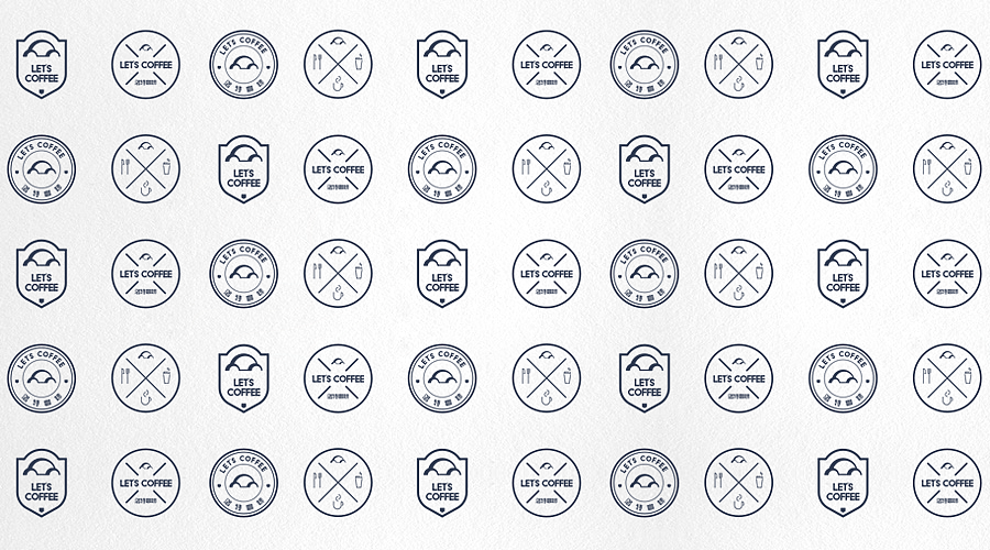 Let's Coffee品牌VI-案例分享