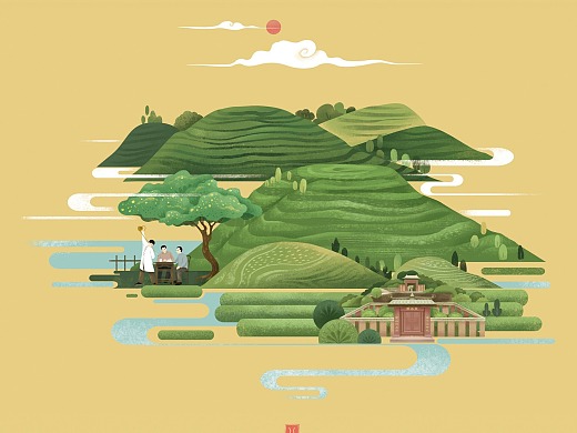 八马茶业 十大产区 系列海报组图