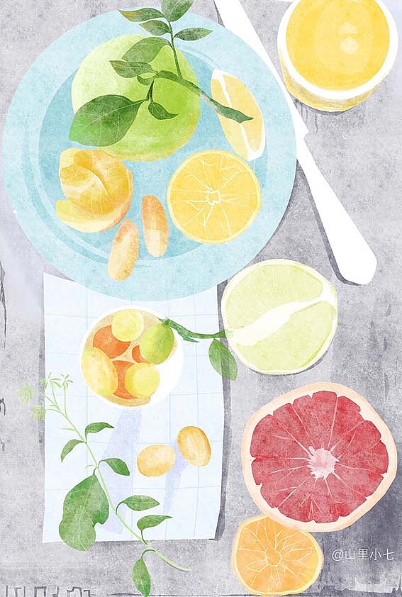 治愈系风格—食物类