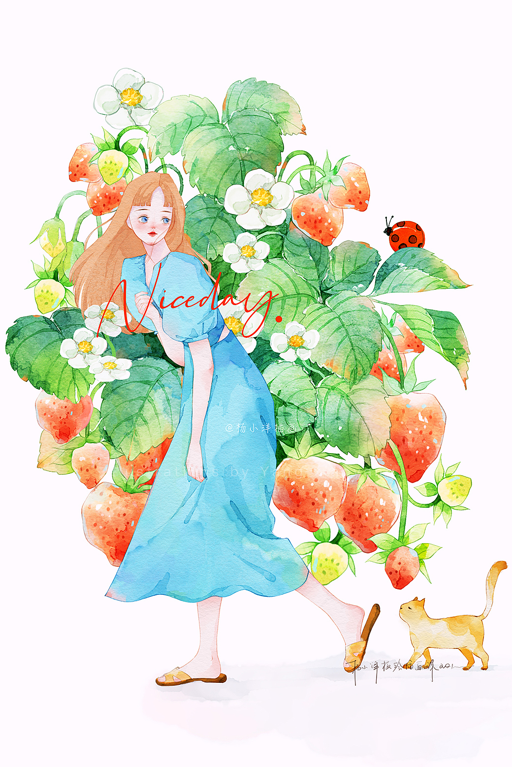 人物插画合集（图ZMjgwMTIzMzE2） - 商业插画 - 站酷设计师杨小洋插画原创素材 - 站酷ZCOOL