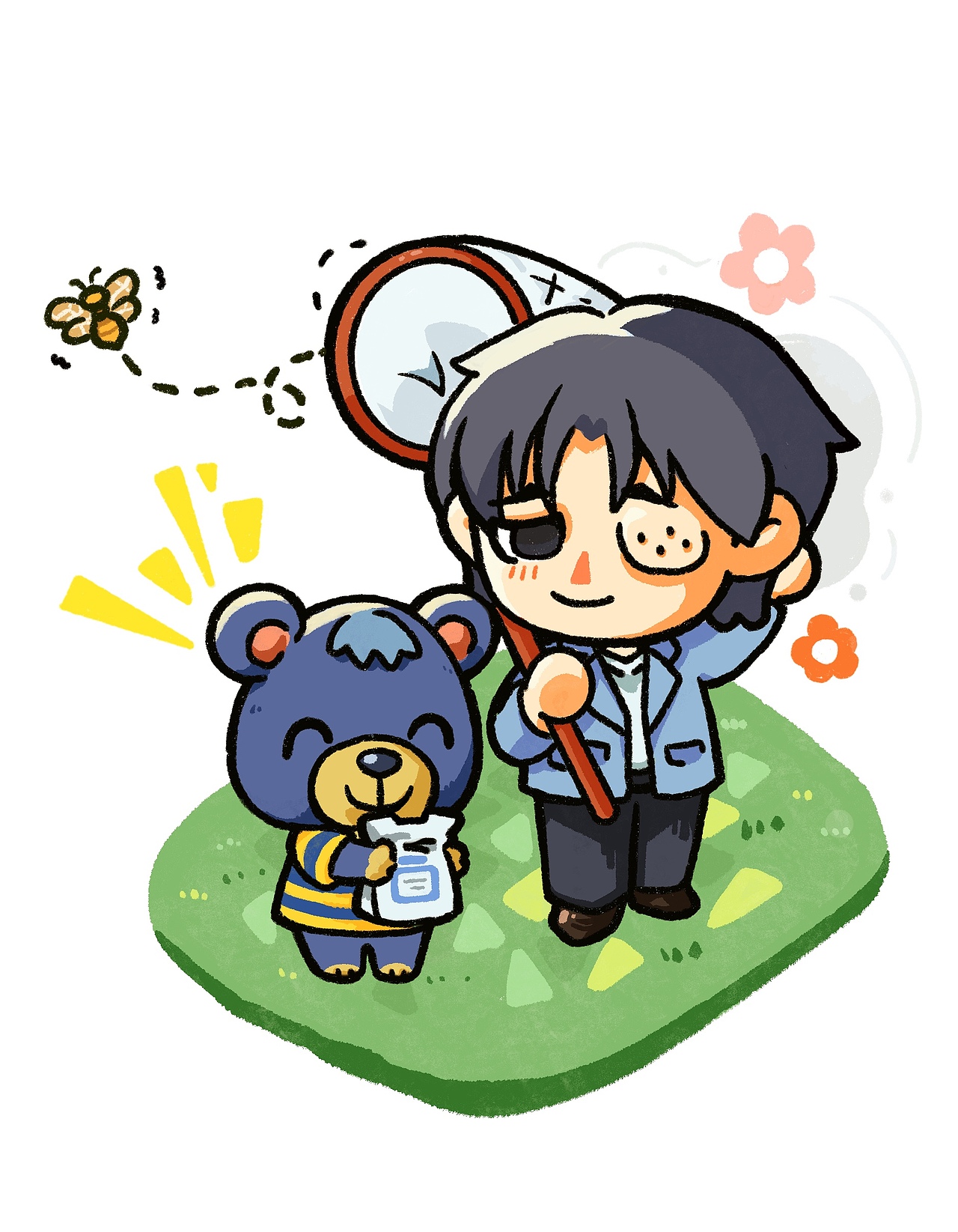 动物森友会卡通互动作品（图ZMjMxMDM4OTQw） - 创作习作 - 站酷设计师责景原创素材 - 站酷ZCOOL