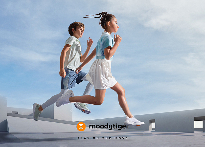 儿童运动品牌拍摄｜moody tiger_吃饱了饭的人-站酷ZCOOL