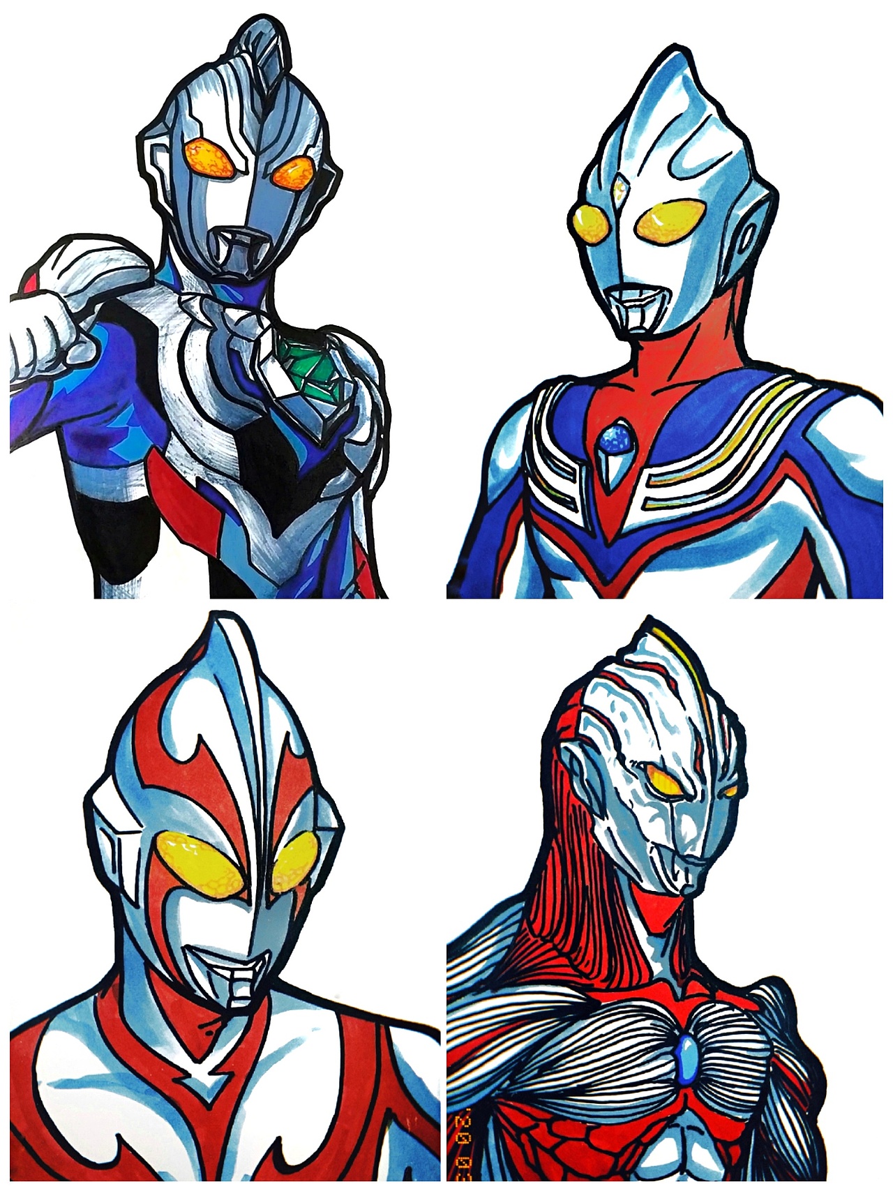 奥特曼（图ZMjAyOTMwOTMy） - 创作习作 - 站酷设计师蒲青空原创素材 - 站酷ZCOOL