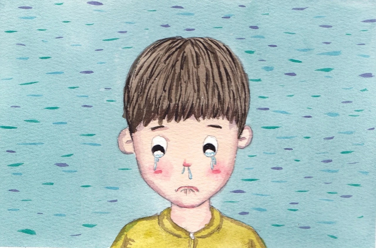        可是，突然有一天，他主动跑来找我，我发现他脸上的笑容不见了，他告诉我，他的家里发生了变故，他不想上学了，他想回家，他想帮家里人分担痛苦。