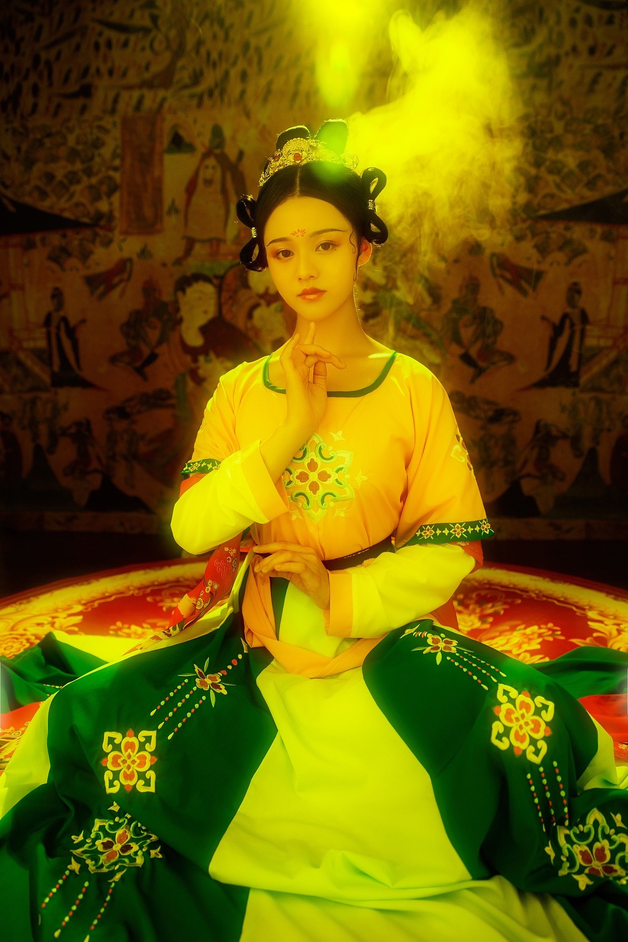 敦煌飞天（图ZMjc4MTUwODYw） - 人像摄影 - 站酷设计师摄影师东凯原创素材 - 站酷ZCOOL