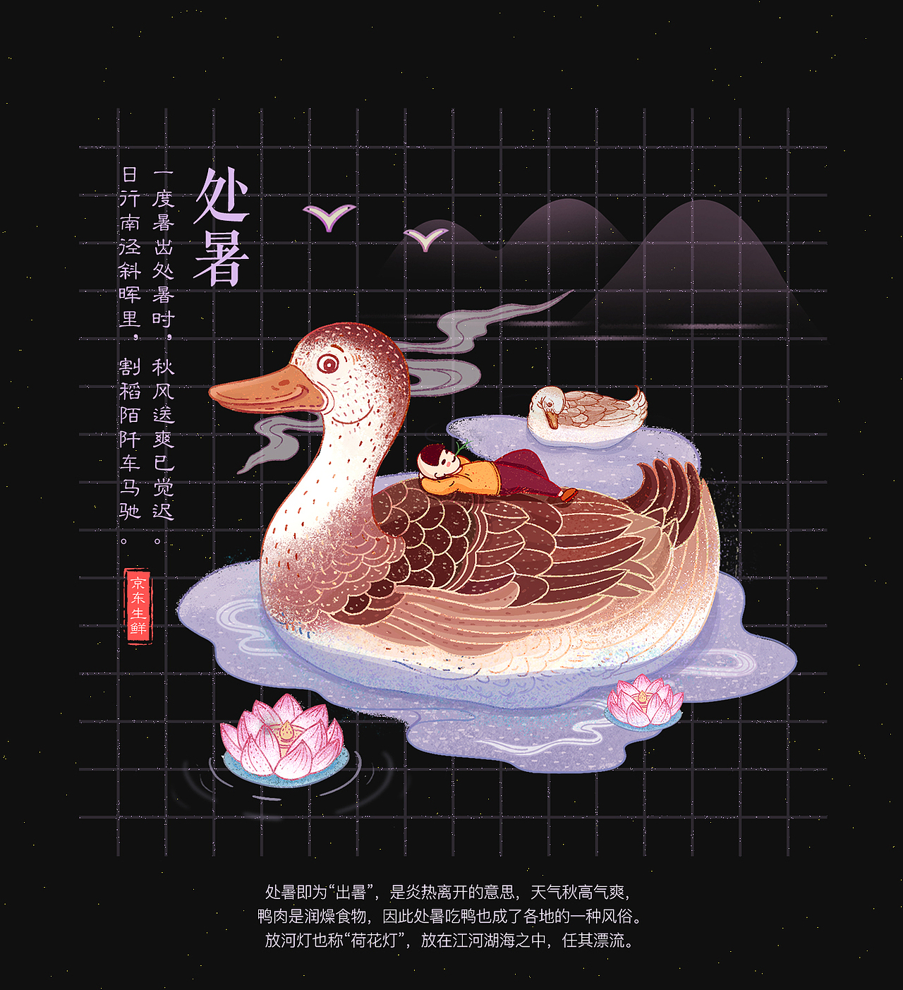 京东生鲜24节气视觉总结-页面周边字体资源位