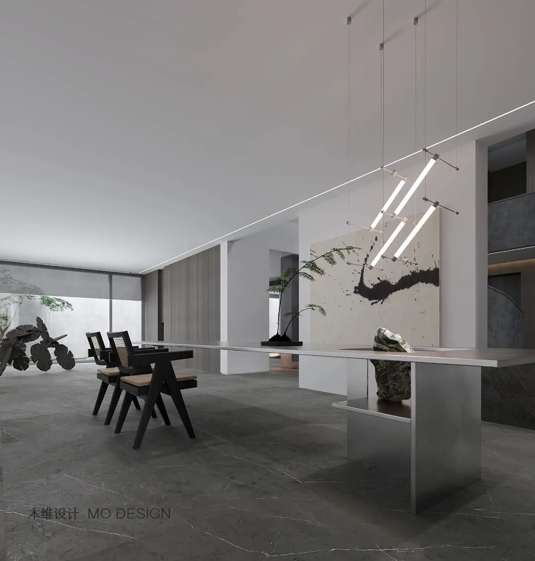 杭州别墅私宅设计丨富春玫瑰园风禾苑