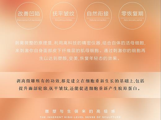 医美微雕海报