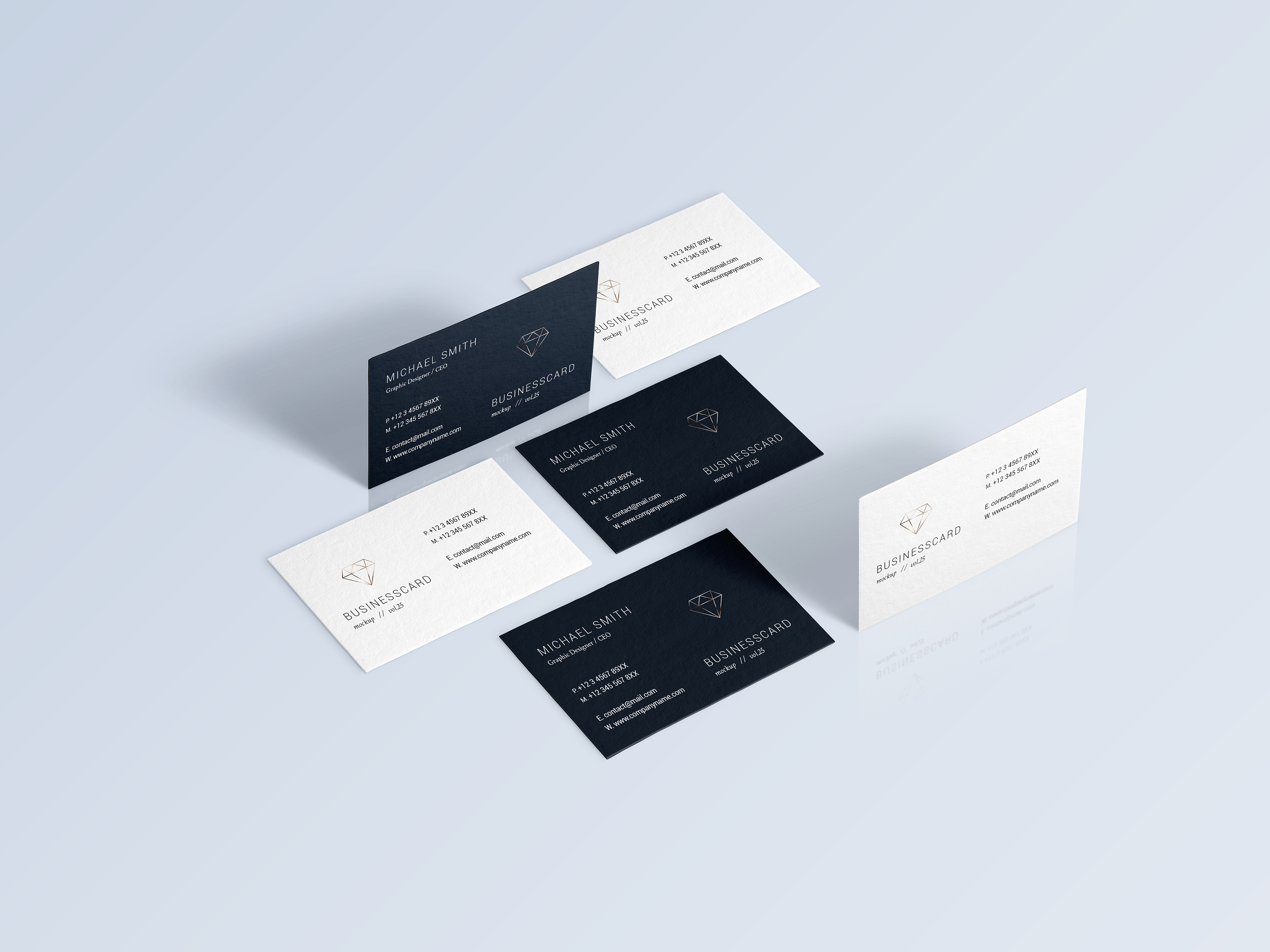 名片设计名片展示样机 高端名片分享 名片设计案例分享