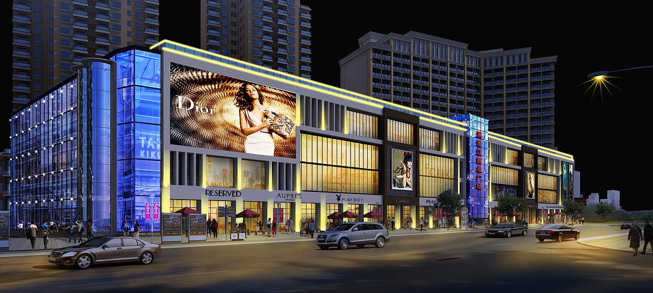 亮化实例（图ZMTI3MTcyOTMy） - 宣传物料 - 站酷设计师上官若萱原创素材 - 站酷ZCOOL