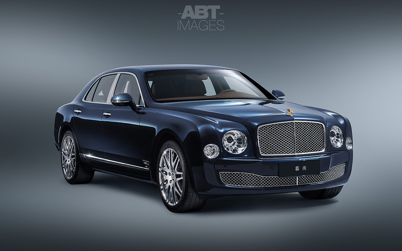 宾利慕尚24k双金双翼版修图