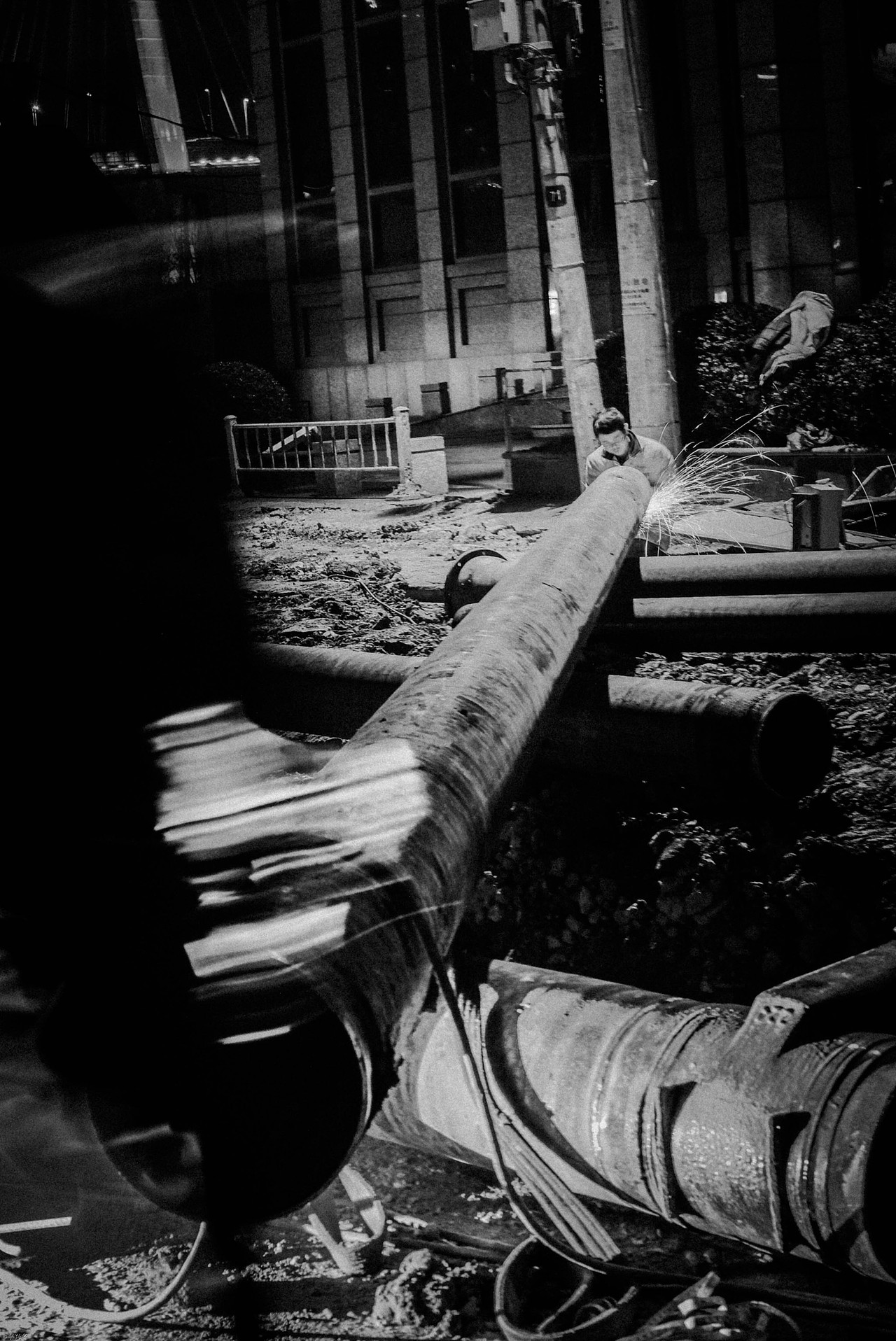 楊樹浦路施工工地紀實（圖ZMjg1ODQwMzk2） - 人文/紀實攝影 - 站酷設(shè)計師北方一陣風原創(chuàng)素材 - 站酷ZCOOL