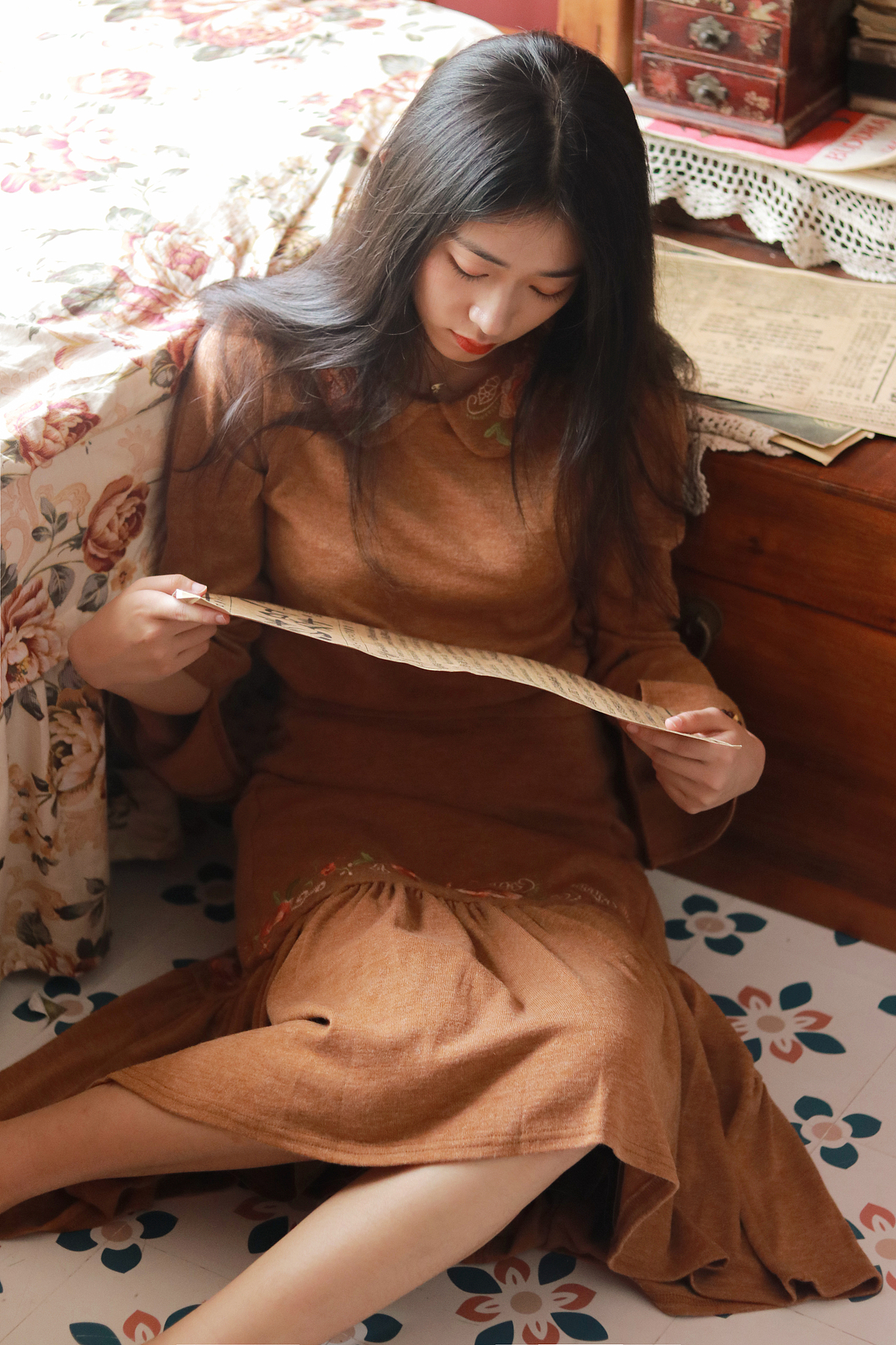 缓缓飘落的枫叶像思念