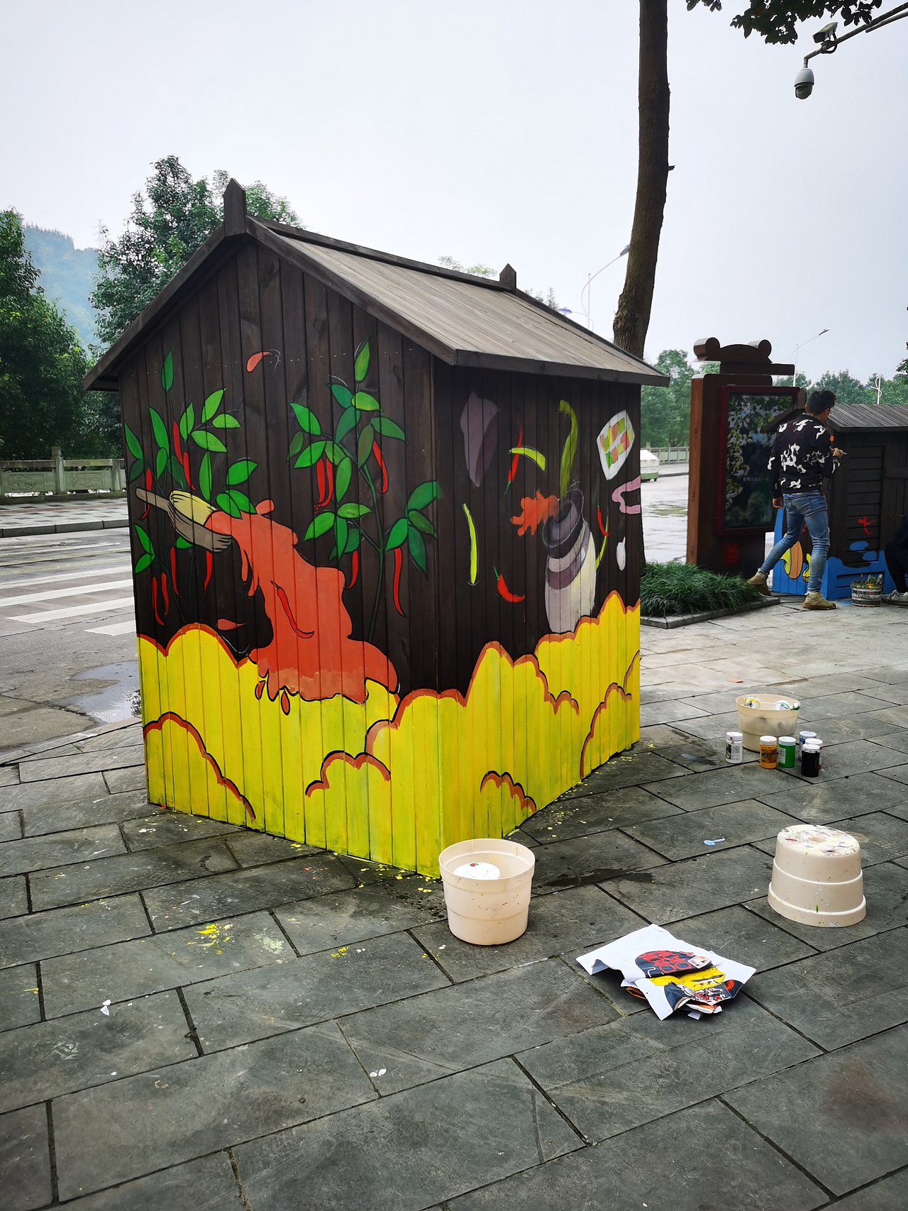 成都墙绘，成都彩绘，成都壁画