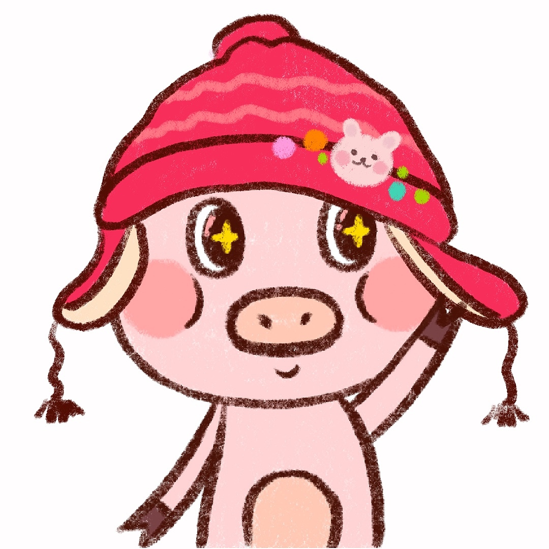 猪仔阿兜 头像专辑—— 冬天你需要一顶帽子