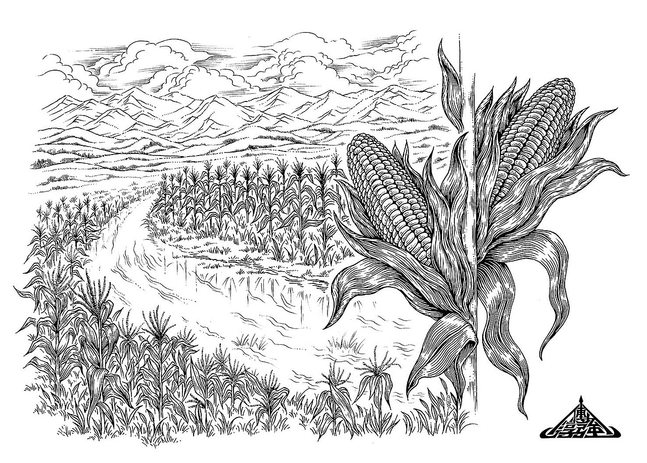 近期两幅 手绘商业插图