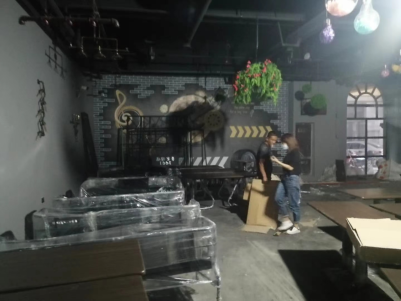 西安高新某音乐餐厅装修家具定制（图ZMjI3MDUyMjUy） - 生活用品 - 站酷设计师西安酒店家具原创素材 - 站酷ZCOOL