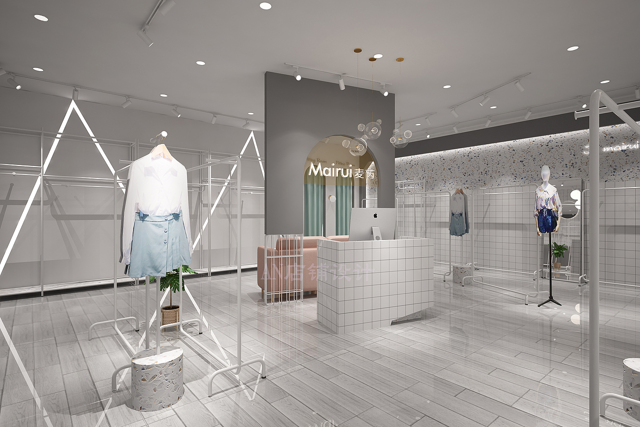 女装店（图ZMjE0NzUzMDMy） - 家装设计 - 站酷设计师An店铺设计原创素材 - 站酷ZCOOL