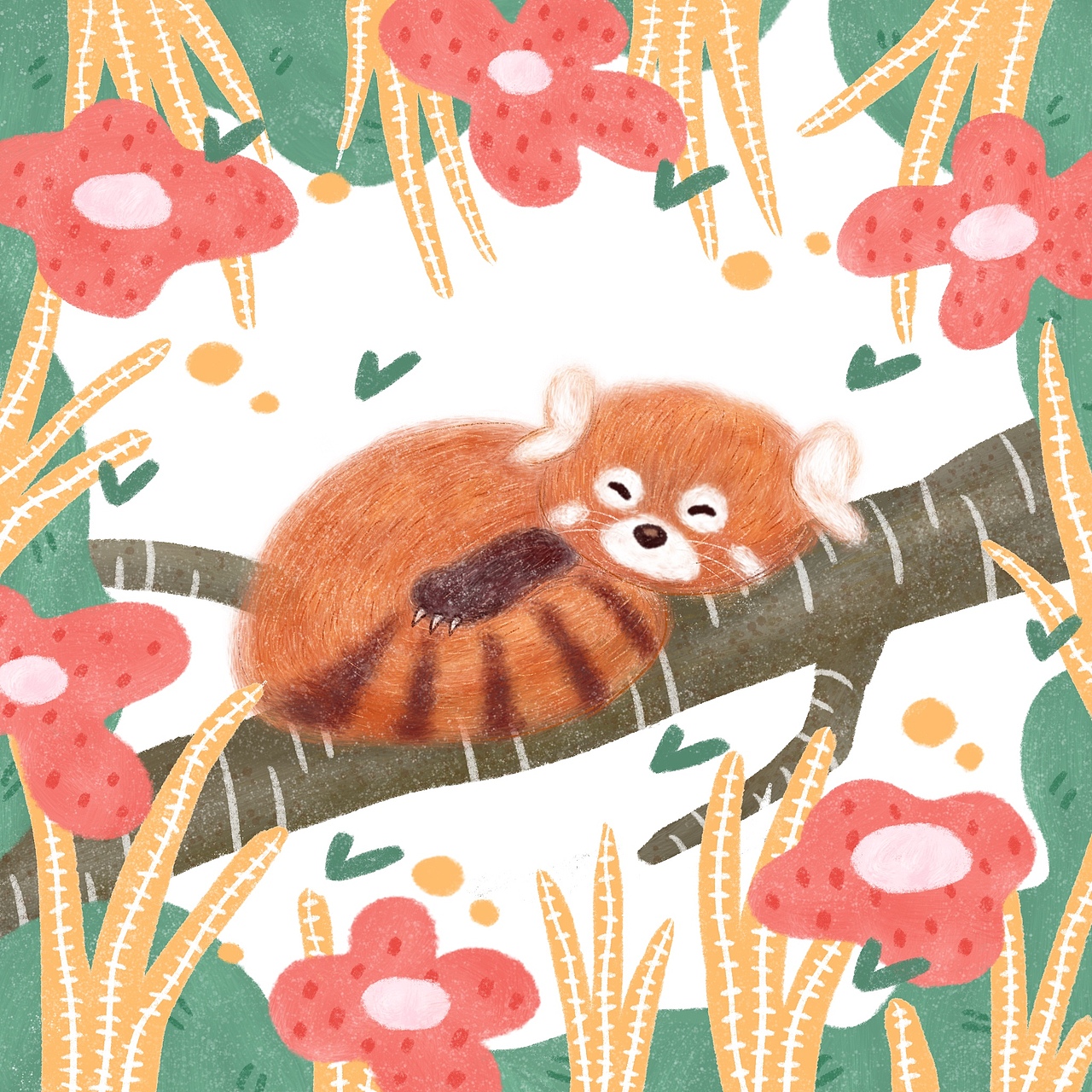 树上生活 Life on trees（图ZMTkxNDMyODYw） - 儿童插画 - 站酷设计师小米猪兑水原创素材 - 站酷ZCOOL