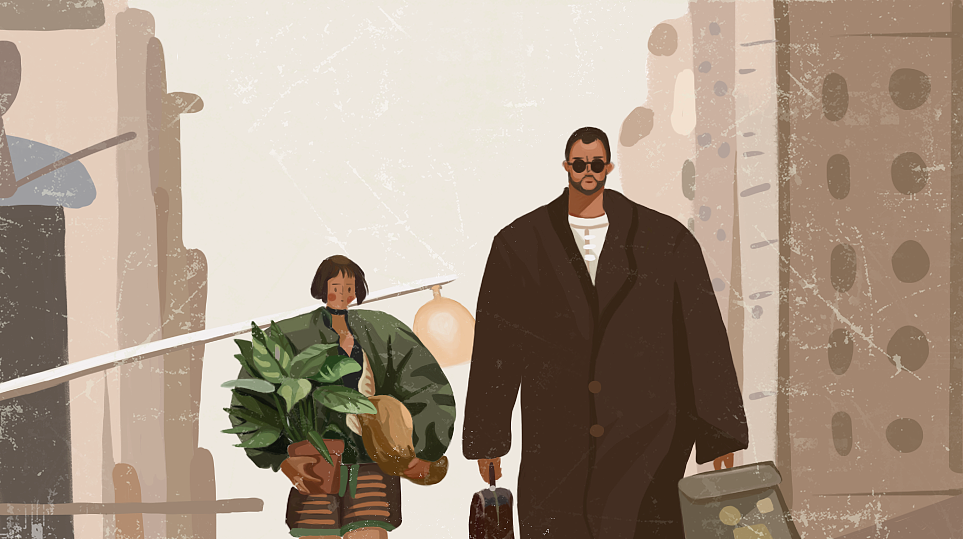 插画:这个杀手不太冷