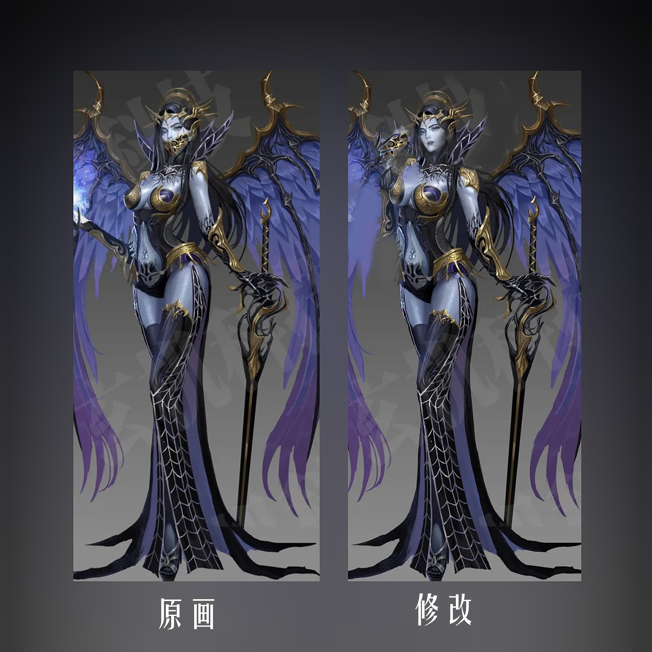 冥族女人(WIP)-zbrush雕刻作品