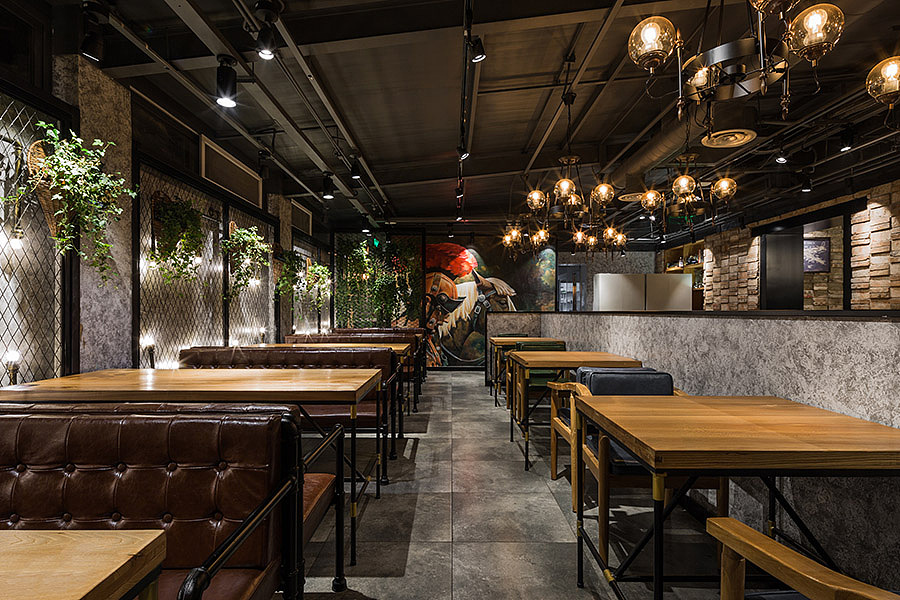 餐饮空间设计·冰城串吧北京店（图ZNjU3NzA4MjQ=） - 家装设计 - 站酷设计师华空间设计原创素材 - 站酷ZCOOL