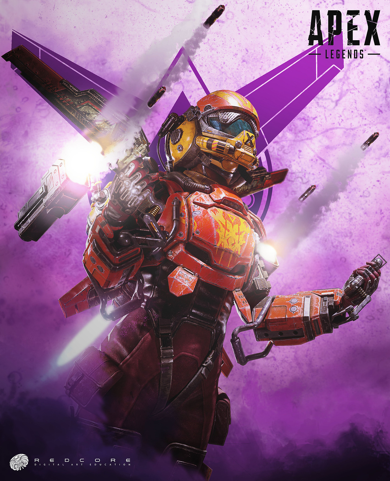 【apex英雄】赤核学员次世代建模,超精细还原瓦尔基里