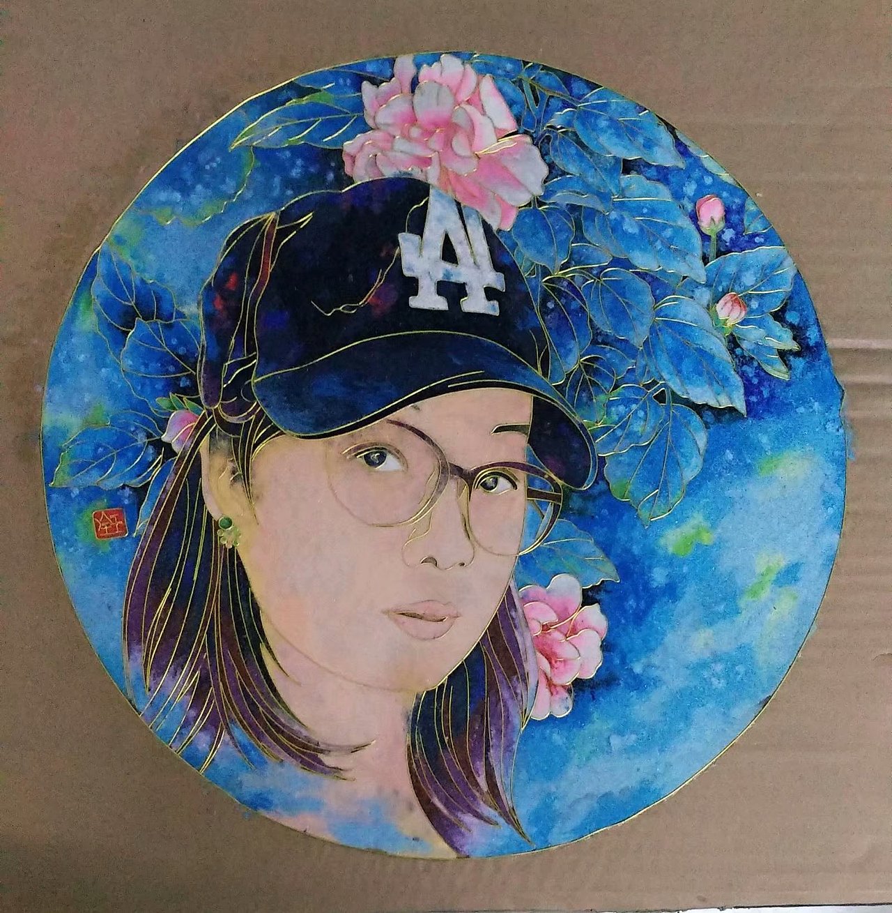 小试牛刀（景泰蓝工艺画）