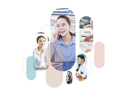 金融公司宣传册设计清新风格2018