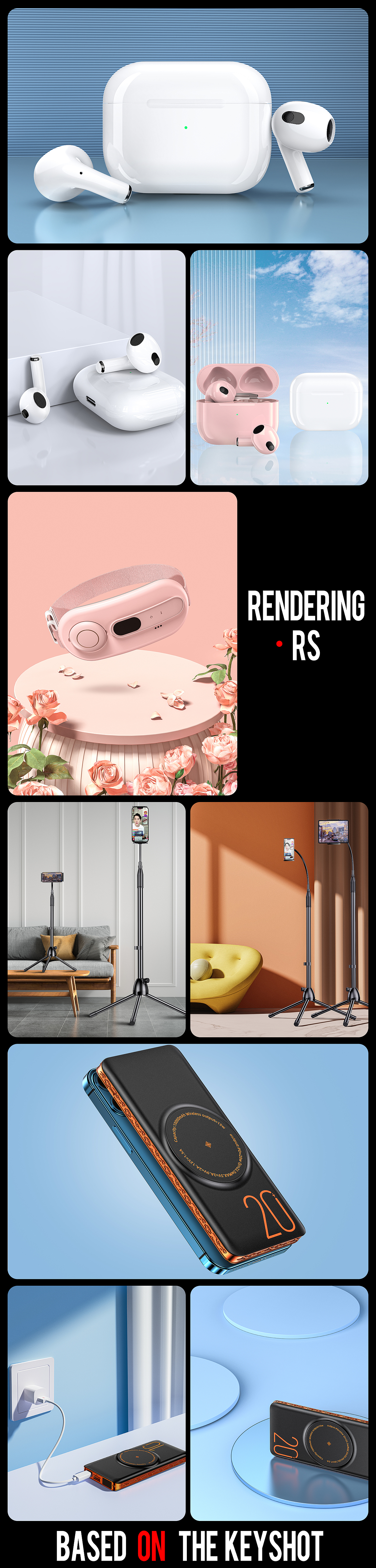 【Keyshot---产品建模渲染】（图ZMjc5NDM2MTY0） - 产品 - 站酷设计师喔喔我是奥特曼原创素材 - 站酷ZCOOL