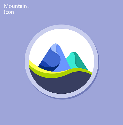 mountain（图ZMjI5NTU5MjA=） - 图标 - 站酷设计师YANGWEN_UI原创素材 - 站酷ZCOOL