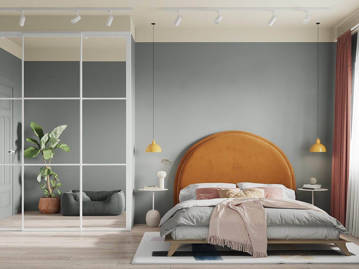 奶油色系公寓设计 超温柔的色调（图ZMjkwOTAzMTQ4） - 家装设计 - 站酷设计师客服小涵原创素材 - 站酷ZCOOL